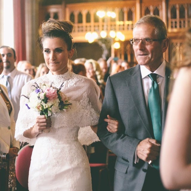 Real bride, Nikki, in our Chelsa gown by Sottero and Midgley.