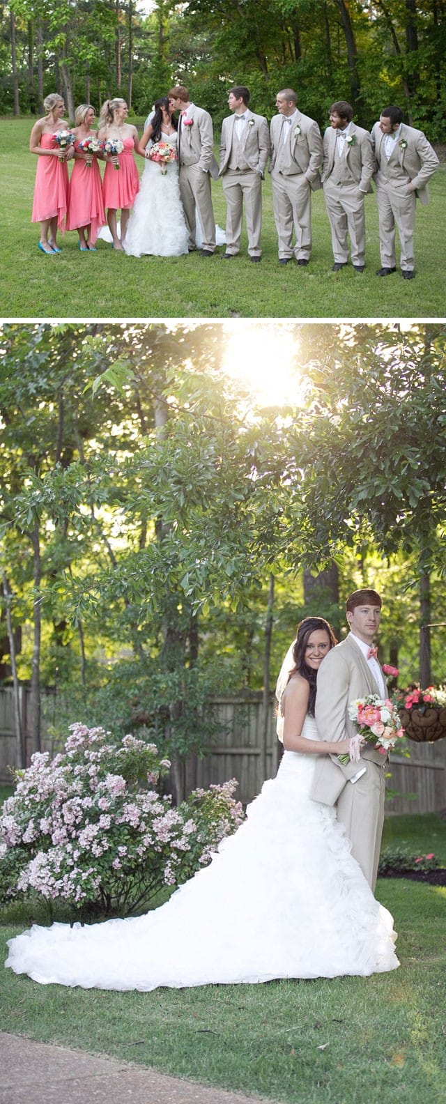 Maggie Bride, Tori, wearing Shania from our Spring 2012 Collection.