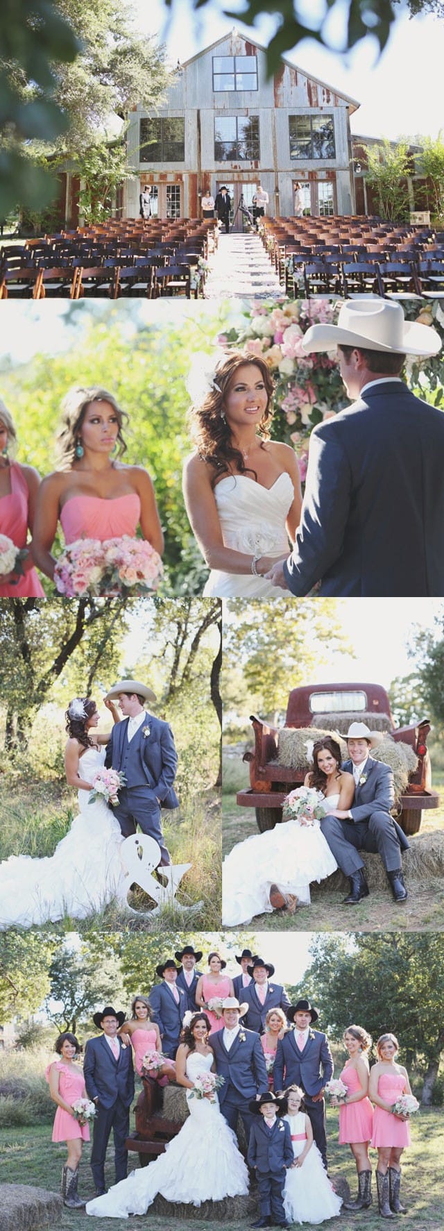 Country music star Shea Fisher wearing Maggie Sottero's Brielle wedding dress. 