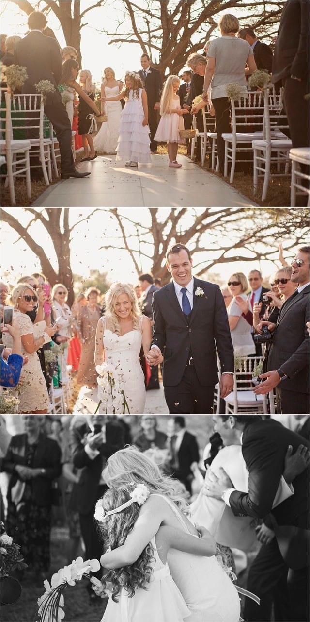 Real Maggie Bride Natalie wearing Everett.