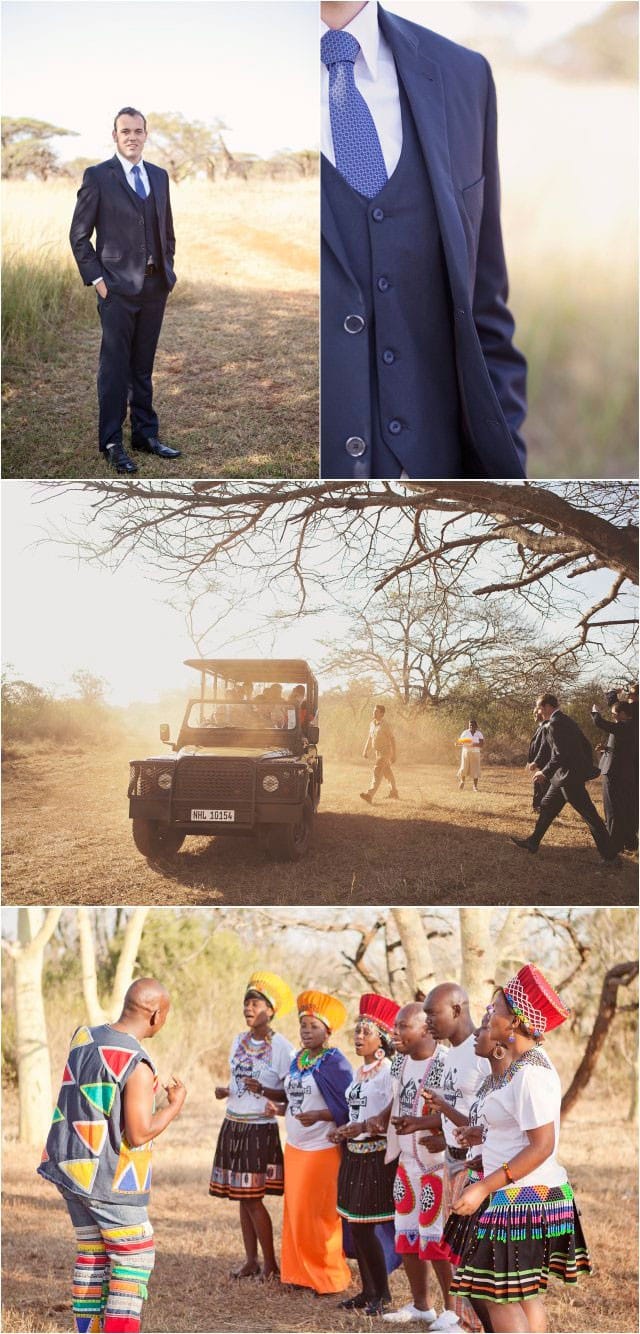 Real Maggie Bride Natalie wearing Everett.