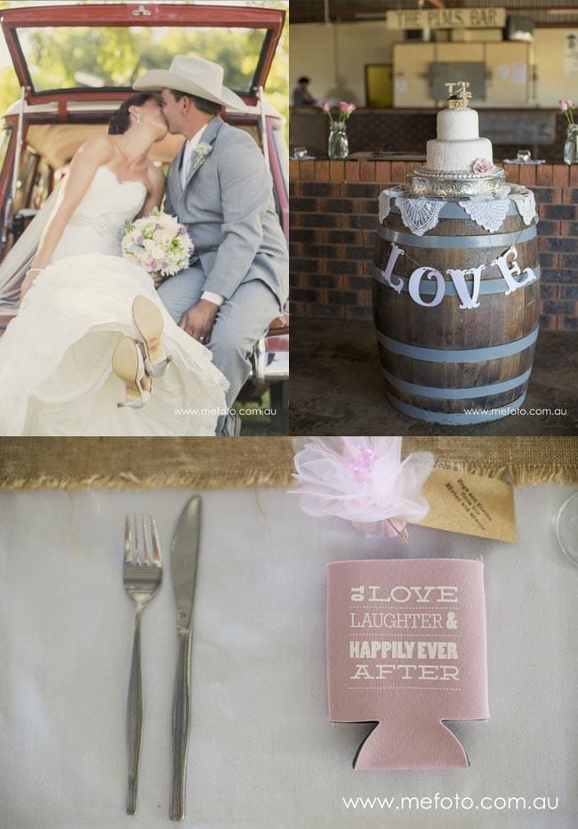 Real Bride, Melanie, wearing Arabella by Maggie Sottero.