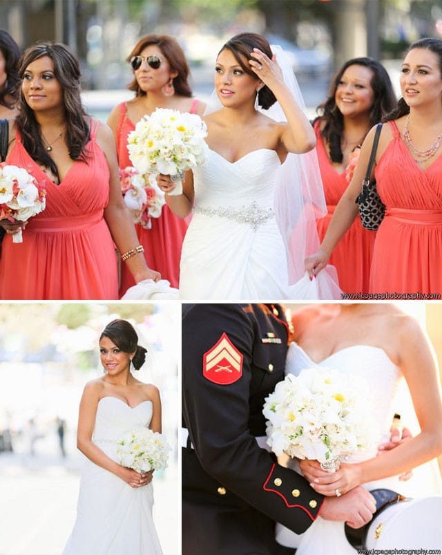 In honor of Memorial Day, we're featuring Maggie Bride, Elizabeth, and her husband.