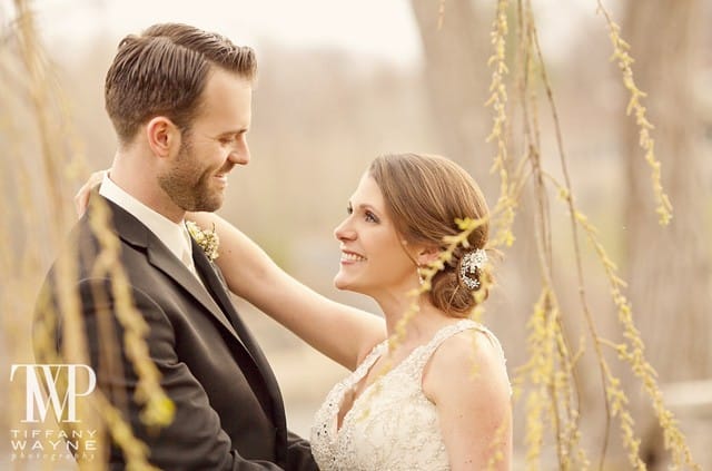 Maggie Bride Emma in Vintage Glam Wedding DRess