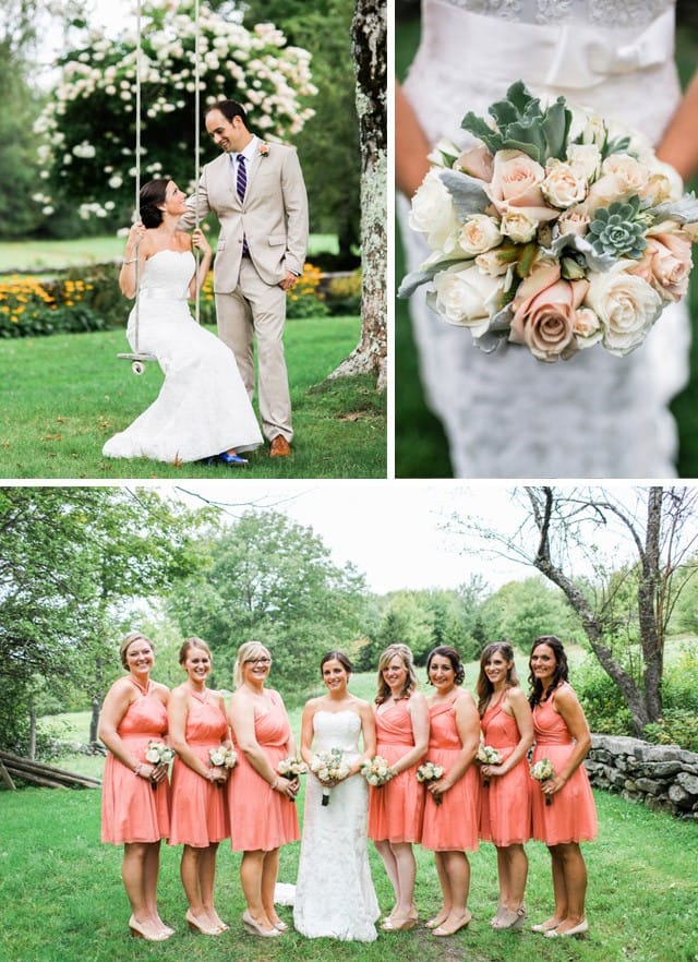 Maggie Bride, Ashley, wearing Karena Royale.