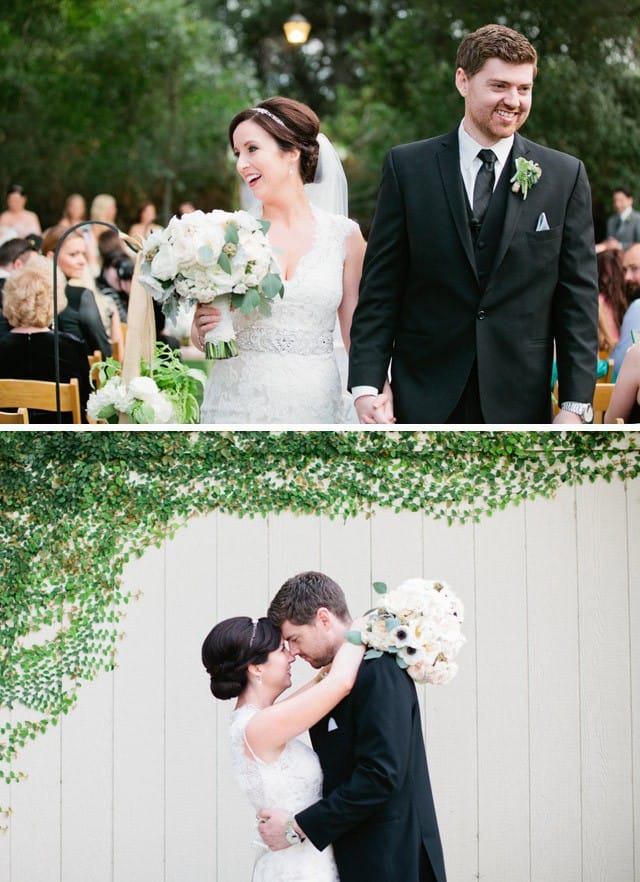 Maggie Bride, Jenny, wearing Bronwyn on her wedding day!