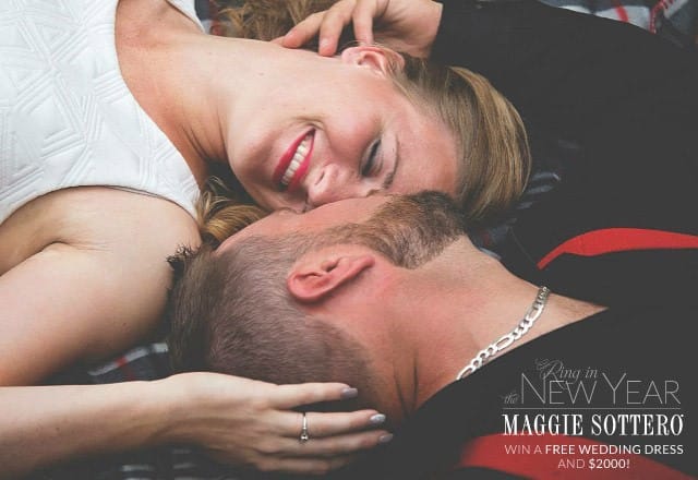 Enter to win a free wedding dress by Maggie Sottero!