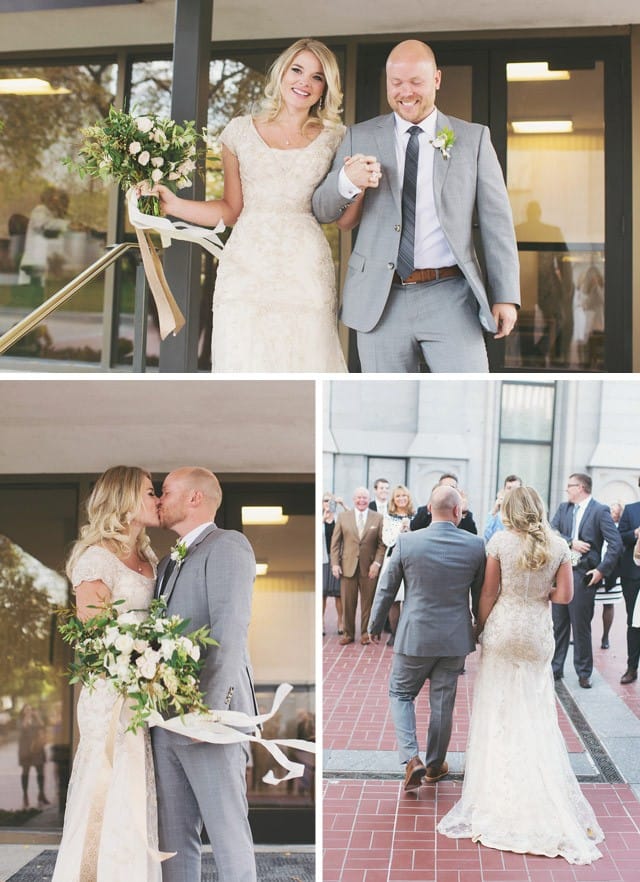 Maggie Bride Courtney s Gold Wedding Dress Love Maggie