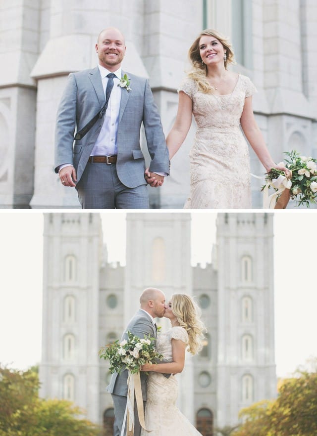 Maggie Sottero gold wedding dress