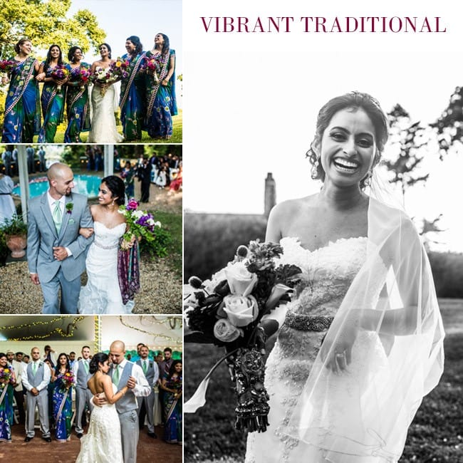 Vibrant traditional wedding with Maggie Bride, Diana, wearing Emma