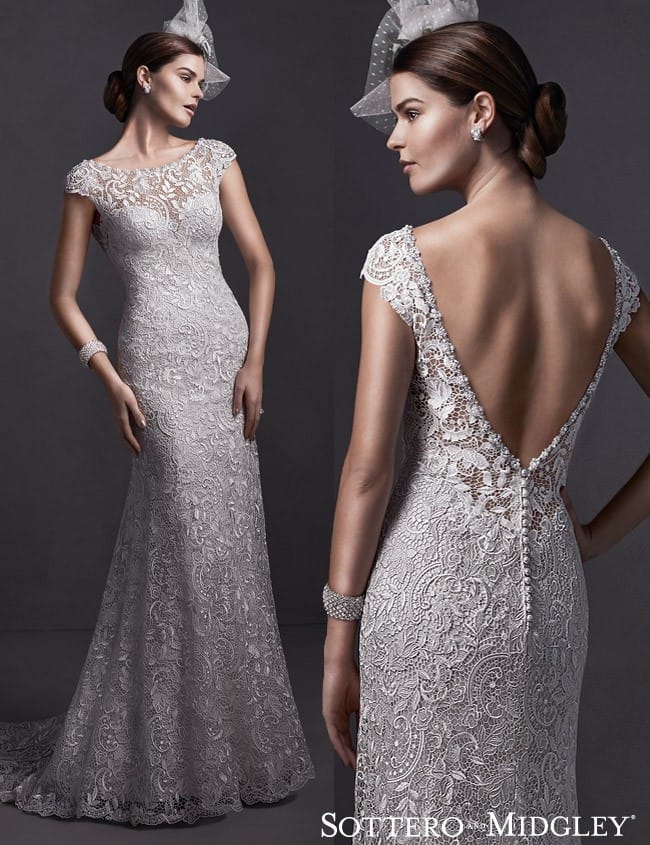 Friday Favorite Elaborate Lace Sheath Wedding Dress Love Maggie