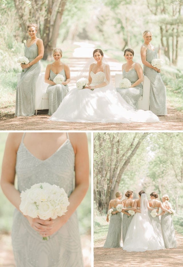 Maggie Bride, Allison, wearing Esme ballgown wedding dress by Maggie Sottero