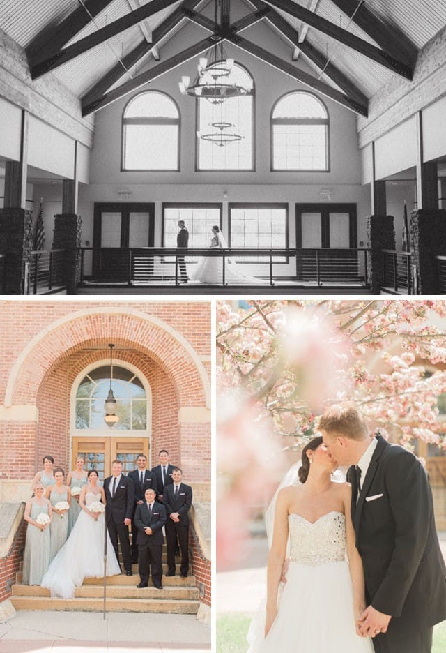 Maggie Bride, Allison, wearing Esme ballgown wedding dress by Maggie Sottero